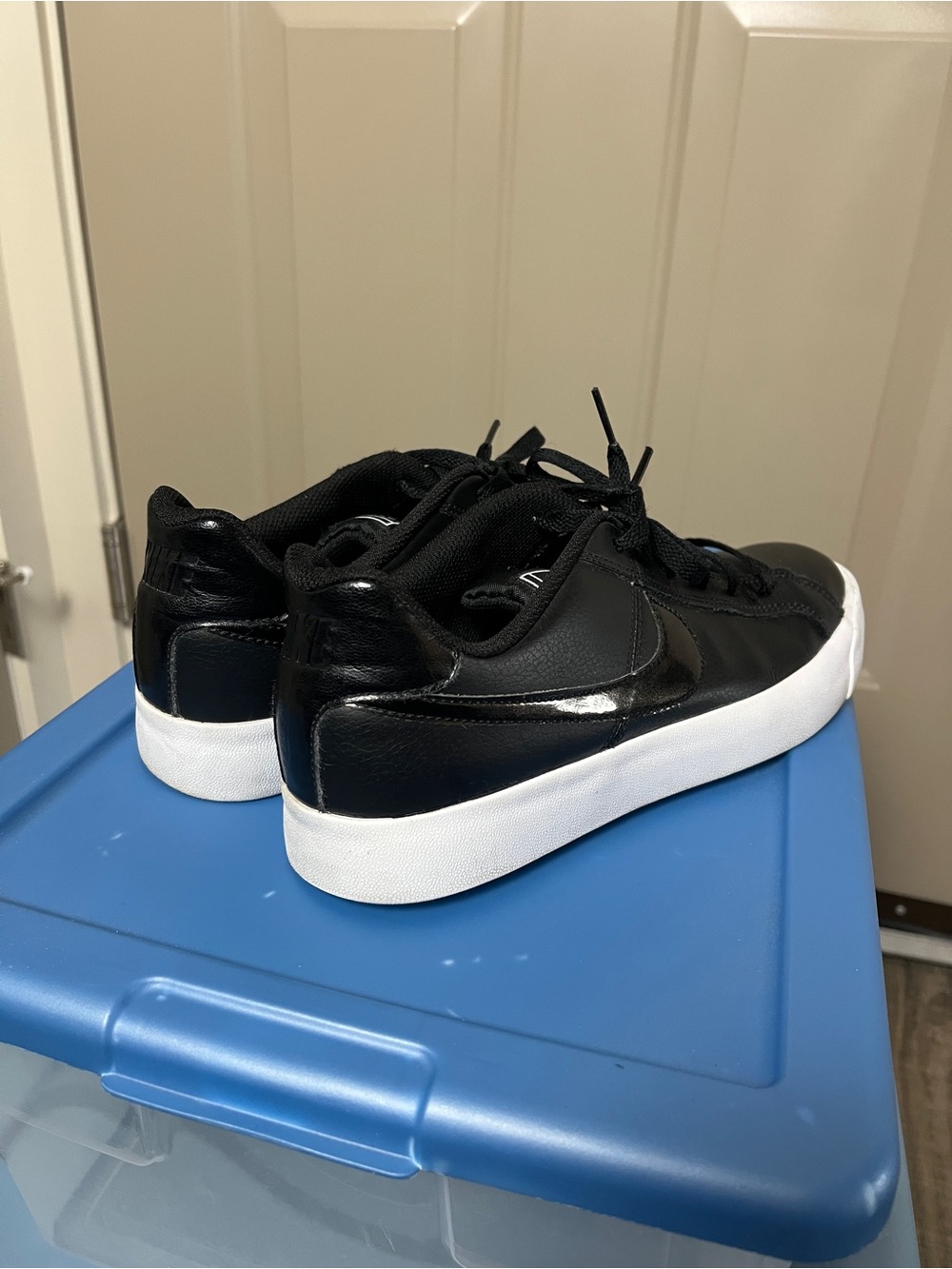 Women’s Nike Court Royale AC Black & White Shoes - Picture 6 of 8